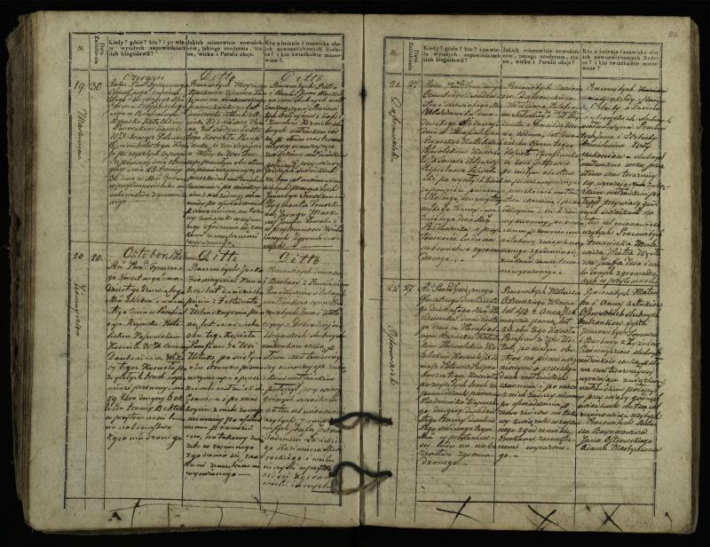 Pasvalio Romos katalikų parapijos bažnyčios 1827–1837 metų jungtuvių metrikų knyga