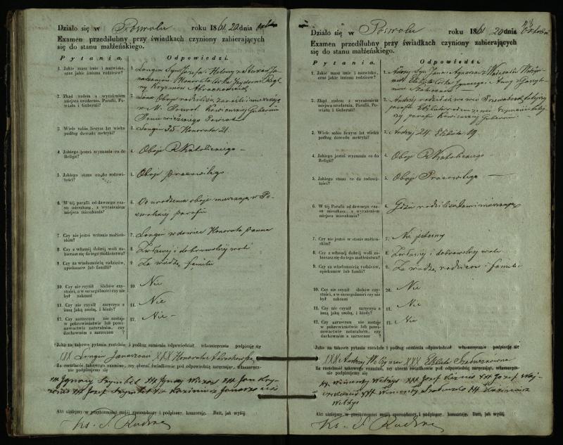 Pasvalio Romos katalikų parapijos bažnyčios 1859–1867 metų priešjungtuvinės apklausos knyga