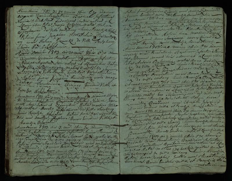 Pušaloto Romos katalikų parapijos bažnyčios 1802–1814 metų krikšto metrikų knyga