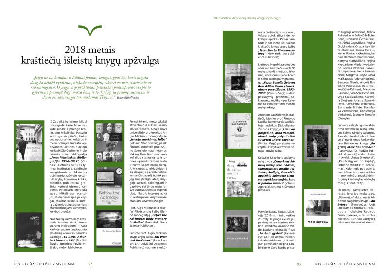 Šiaurietiški atsivėrimai : Pasvalio krašto istorijos ir kultūros žurnalas 2019, nr. 1 (46)