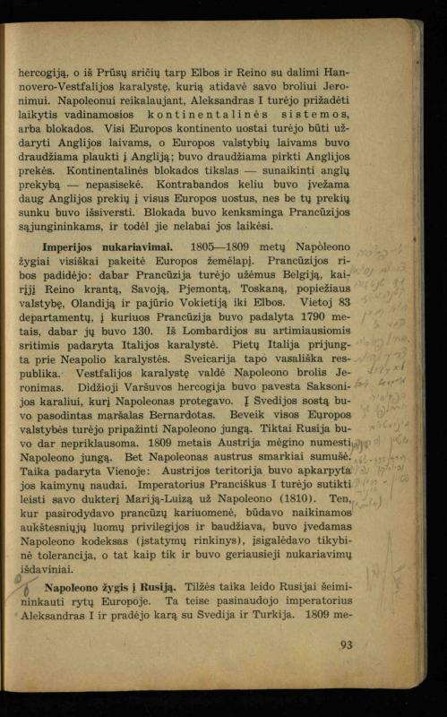 Naujųjų amžių istorija: vadovėlis vidurinėms mokykloms / K. Kliuksinas. – Kaunas: Sakalas, 1936. – 160 p.