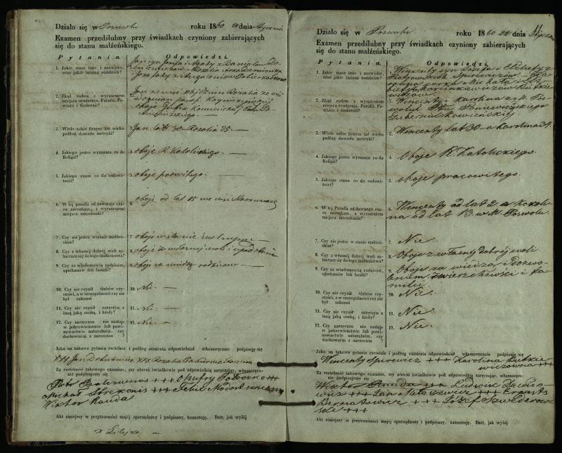 Pasvalio Romos katalikų parapijos bažnyčios 1859–1867 metų priešjungtuvinės apklausos knyga