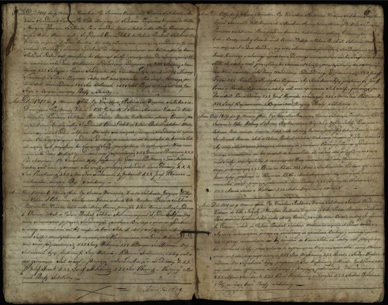 Saločių Romos katalikų parapijos bažnyčios 1819–1827 metų priešjungtuvinės apklausos knyga