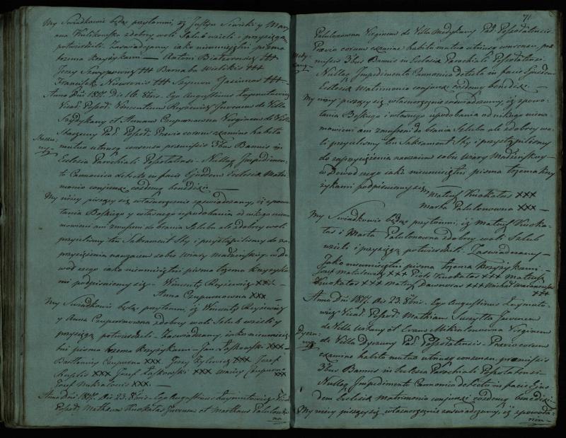 Pušaloto Romos katalikų parapijos bažnyčios 1810–1819 metų jungtuvių metrikų knyga