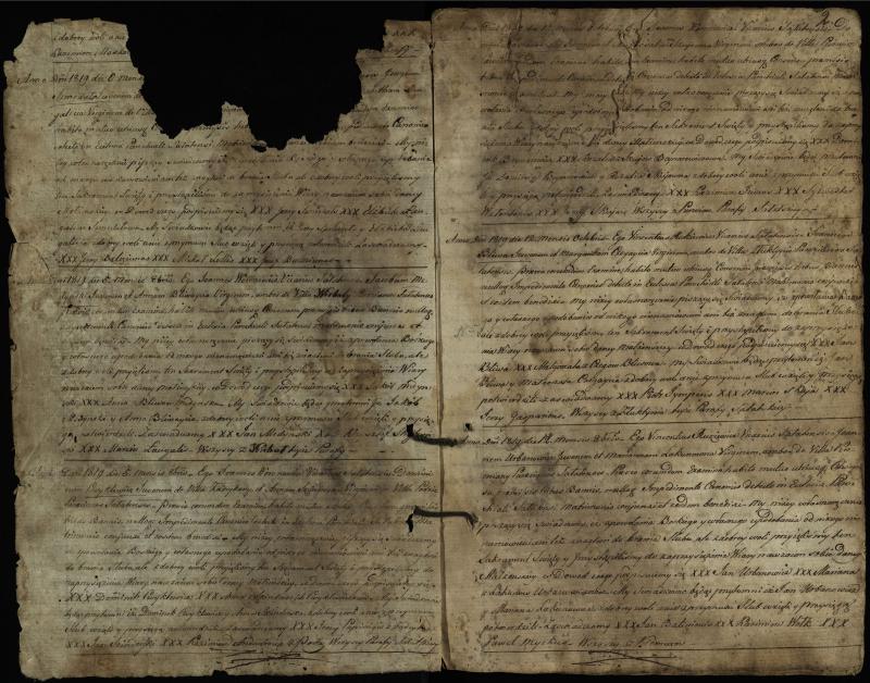 Saločių Romos katalikų parapijos bažnyčios 1819–1827 metų priešjungtuvinės apklausos knyga