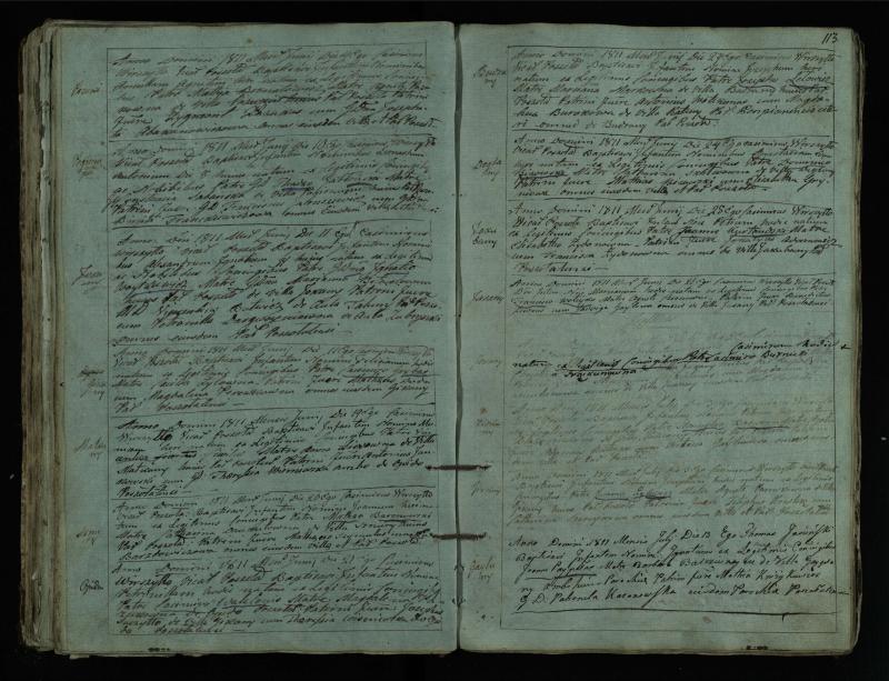 Pušaloto Romos katalikų parapijos bažnyčios 1802–1814 metų krikšto metrikų knyga