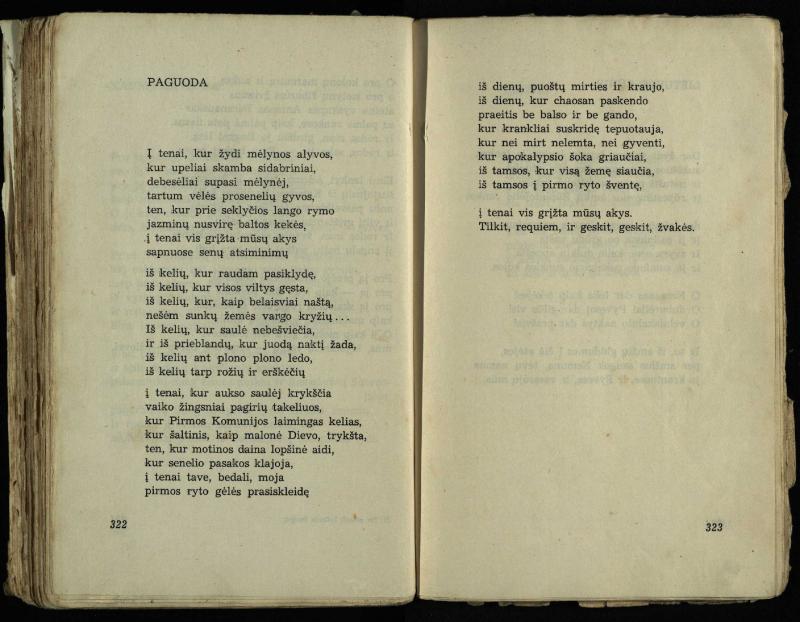 Per pasaulį keliauja žmogus : rinktinė poezija