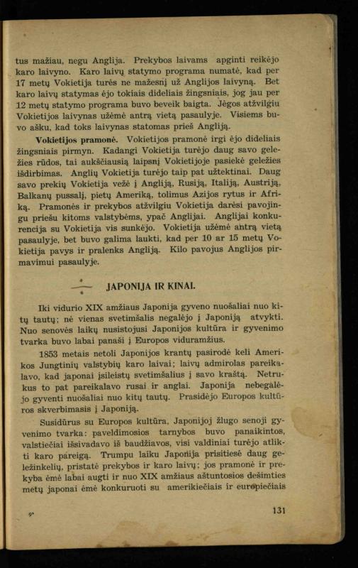 Naujųjų amžių istorija: vadovėlis vidurinėms mokykloms / K. Kliuksinas. – Kaunas: Sakalas, 1936. – 160 p.