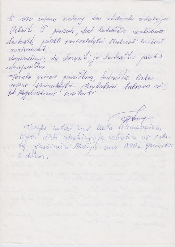 Lietuvos Sąjūdžio Pasvalio rajono tarybos ir grupių koordinatorių susirinkimo, įvykusio 1990.12.13, PROTOKOLAS Nr. 27