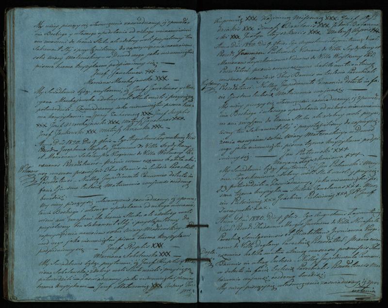 Pušaloto Romos katalikų parapijos bažnyčios 1819–1827 metų jungtuvių metrikų knyga