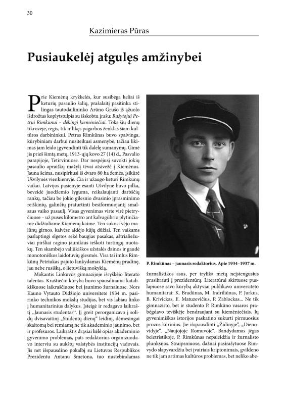 Šiaurietiški atsivėrimai : Pasvalio krašto istorijos ir kultūros žurnalas 2013, nr. 1 (34)