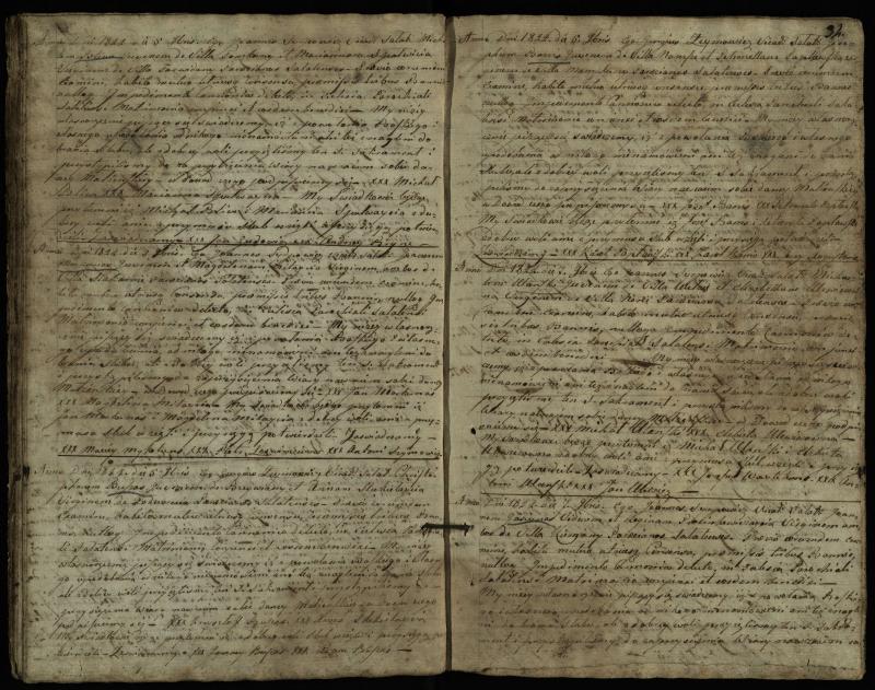 Saločių Romos katalikų parapijos bažnyčios 1819–1827 metų priešjungtuvinės apklausos knyga