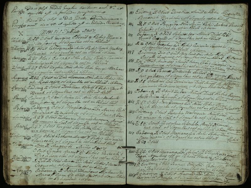 Pasvalio Romos katalikų parapijos bažnyčios 1794–1819 metų mirties metrikų knyga