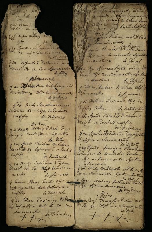 Pasvalio Romos katalikų parapijos bažnyčios 1744–1776 metų mirties metrikų knyga