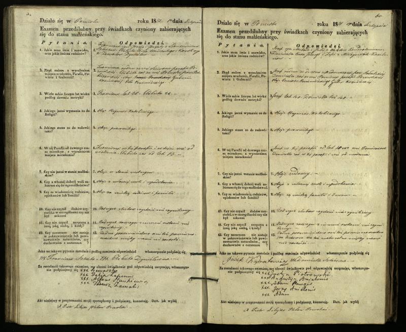 Pasvalio Romos katalikų parapijos bažnyčios 1849–1859 metų priešjungtuvinės apklausos knyga
