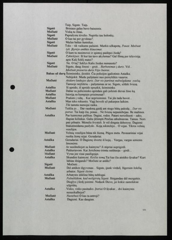 Žurnalisto, literato, vertėjo Kazimiero Pūro radijo pjesė „Gyvenimas ant kalno“