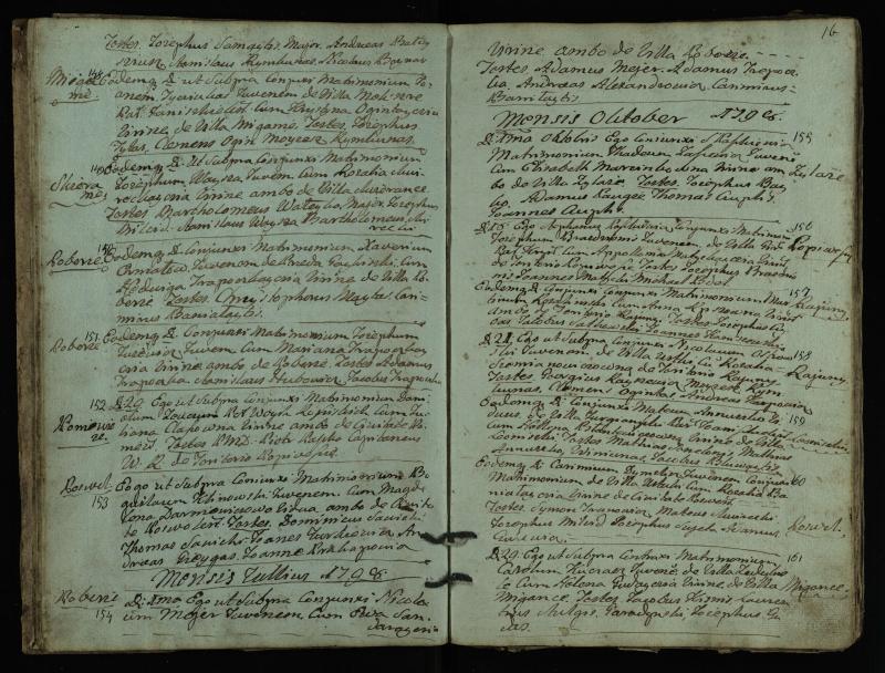 Pasvalio Romos katalikų parapijos bažnyčios 1793–1824 metų jungtuvių metrikų knyga