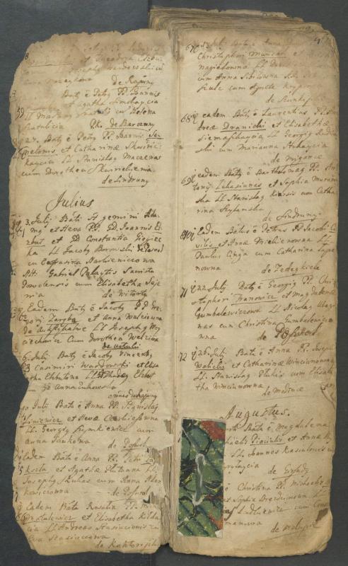Pasvalio Romos katalikų parapijos bažnyčios 1749–1772 metų krikšto metrikų knyga