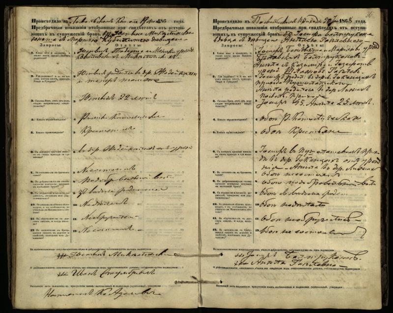 Pasvalio Romos katalikų parapijos bažnyčios 1866–1876 metų priešjungtuvinės apklausos knyga