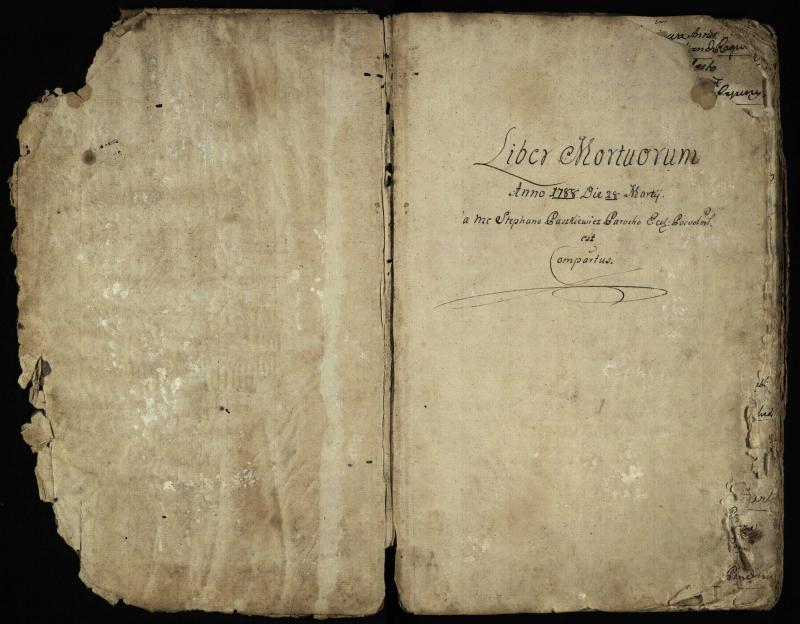 Pasvalio Romos katalikų parapijos bažnyčios 1788–1794 metų mirties metrikų knyga