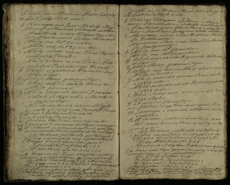 Pušaloto Romos katalikų parapijos bažnyčios 1855–1863 metų priešjungtuvinės apklausos knyga
