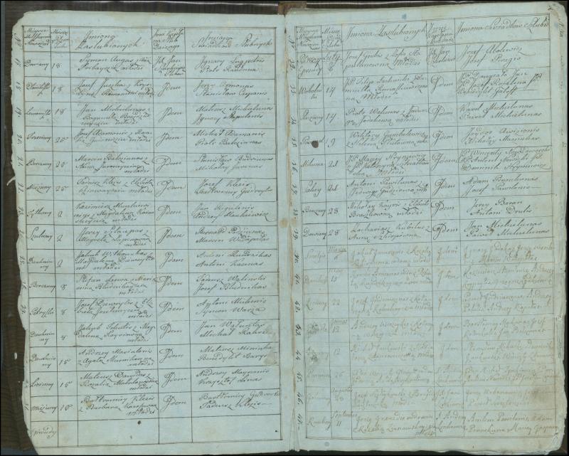 Krinčino Romos katalikų parapijos bažnyčios 1803–1826 metų jungtuvių metrikų knyga