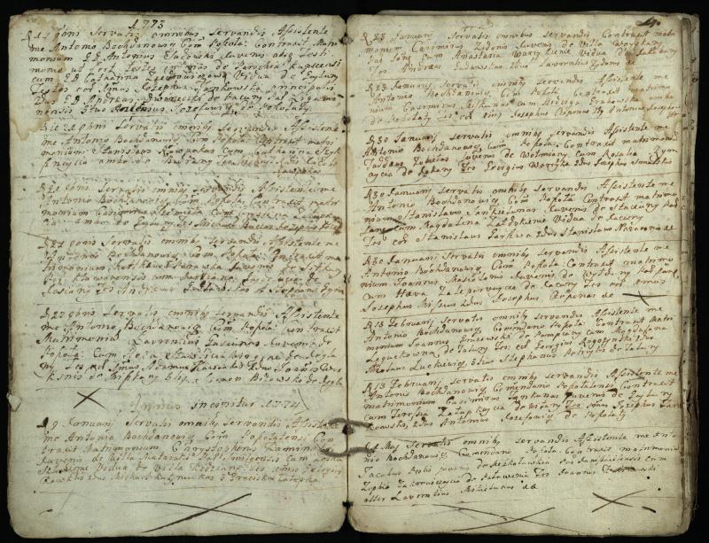 Pušaloto Romos katalikų parapijos bažnyčios 1772–1784 metų jungtuvių metrikų knyga