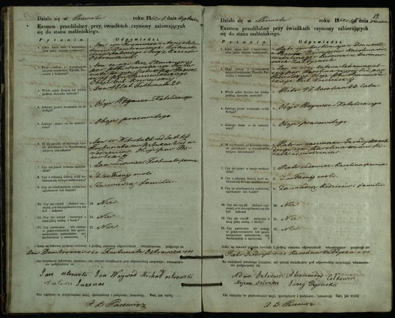 Pasvalio Romos katalikų parapijos bažnyčios 1859–1867 metų priešjungtuvinės apklausos knyga
