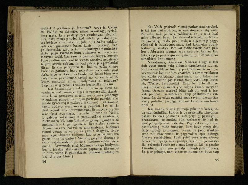 Minties galybė / Orison Swett Marden. – Kaunas: Fakelo leidinys, 1937. – 149, [2] p.