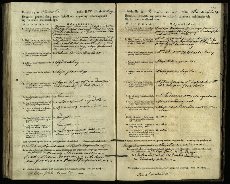 Pasvalio Romos katalikų parapijos bažnyčios 1849–1859 metų priešjungtuvinės apklausos knyga