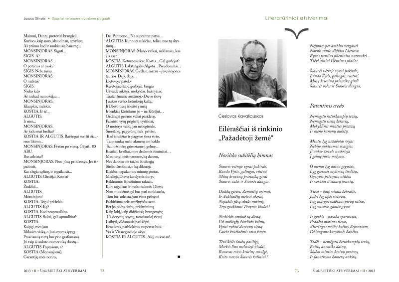 Šiaurietiški atsivėrimai : Pasvalio krašto istorijos ir kultūros žurnalas 2013, nr. 2 (35)