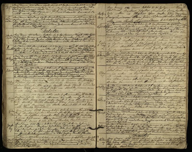 Pušaloto Romos katalikų parapijos bažnyčios 1822–1828 metų krikšto metrikų knyga