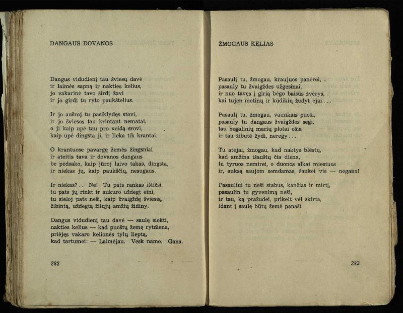 Per pasaulį keliauja žmogus : rinktinė poezija