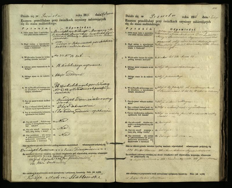Pasvalio Romos katalikų parapijos bažnyčios 1849–1859 metų priešjungtuvinės apklausos knyga