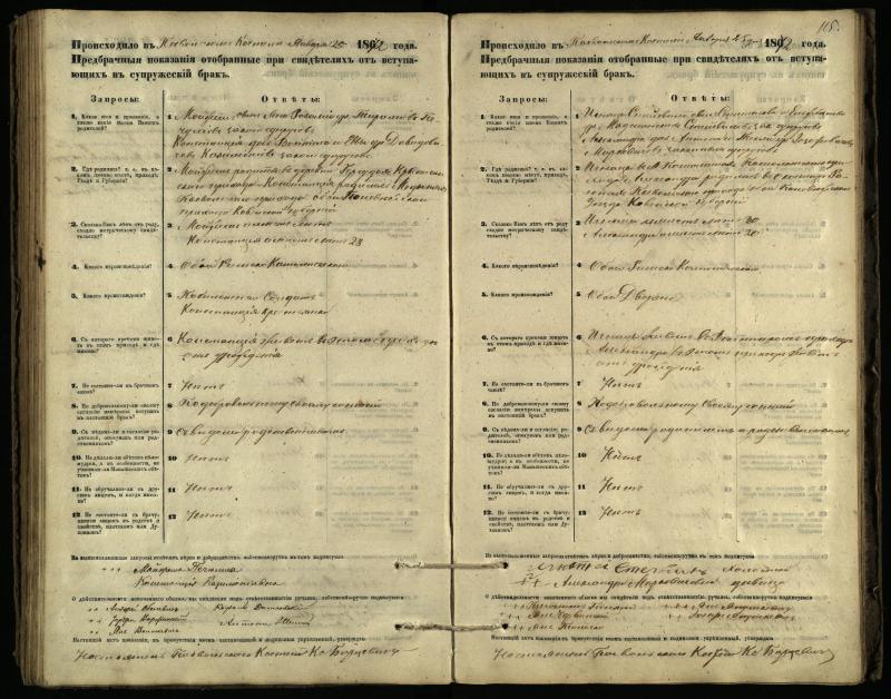 Pasvalio Romos katalikų parapijos bažnyčios 1866–1876 metų priešjungtuvinės apklausos knyga