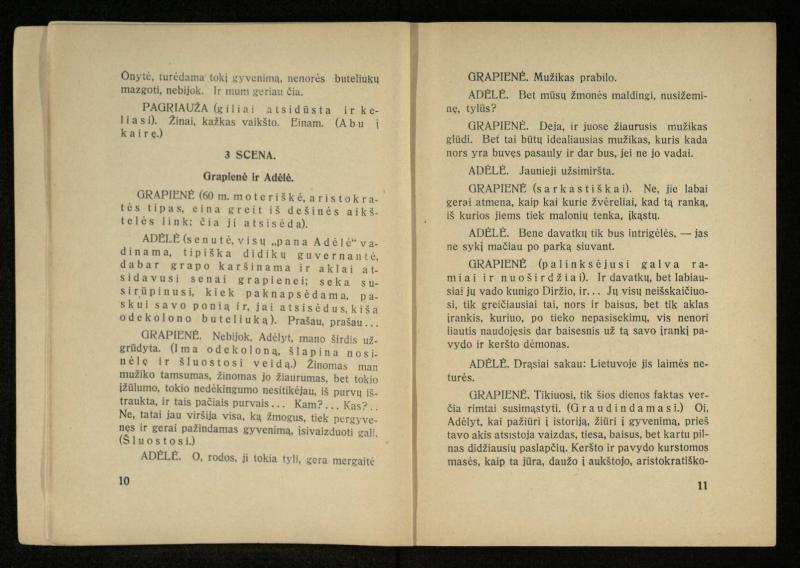 Kur laimė? : 5 veiksmų drama / J. Dobilas. – Kaunas: autoriaus leidinys, 1930. – 165, [1] p.