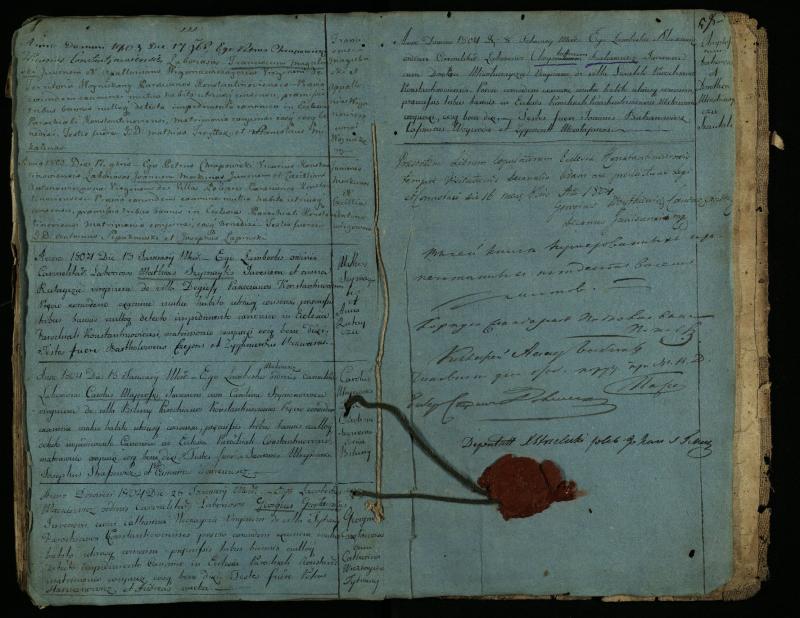 Vaškų (Konstantinavo) Romos katalikų parapijos bažnyčios 1766–1804 metų jungtuvių metrikų knyga