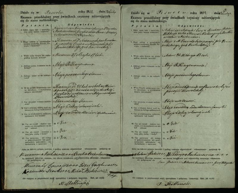 Pasvalio Romos katalikų parapijos bažnyčios 1859–1867 metų priešjungtuvinės apklausos knyga