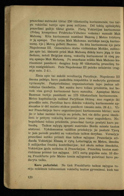 Naujųjų amžių istorija: vadovėlis vidurinėms mokykloms / K. Kliuksinas. – Kaunas: Sakalas, 1936. – 160 p.