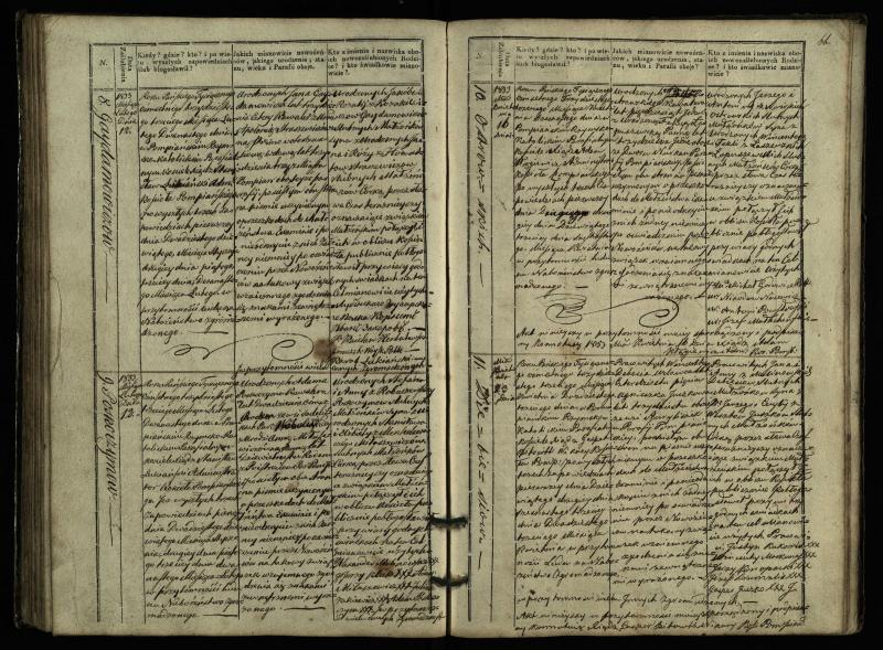 Pumpėnų Romos katalikų parapijos bažnyčios 1827–1836 metų jungtuvių metrikų knyga