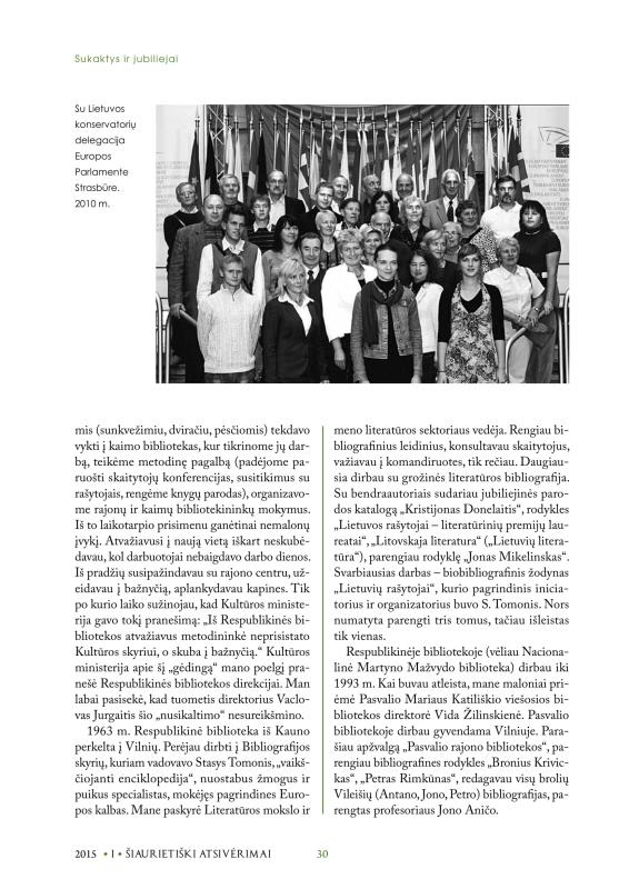 Šiaurietiški atsivėrimai : Pasvalio krašto istorijos ir kultūros žurnalas 2015, nr. 1 (38)