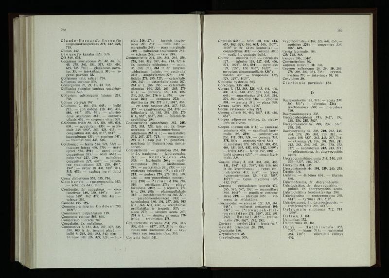 Akių ligų vadovas / Petras Avižonis. – Kaunas: Medicinos fakultetao leidinys, 1940. – VIII, 841, [2] p., 18 iliustr. lap.