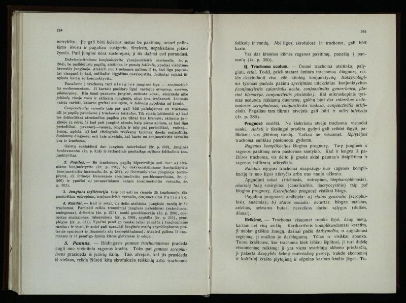Akių ligų vadovas / Petras Avižonis. – Kaunas: Medicinos fakultetao leidinys, 1940. – VIII, 841, [2] p., 18 iliustr. lap.