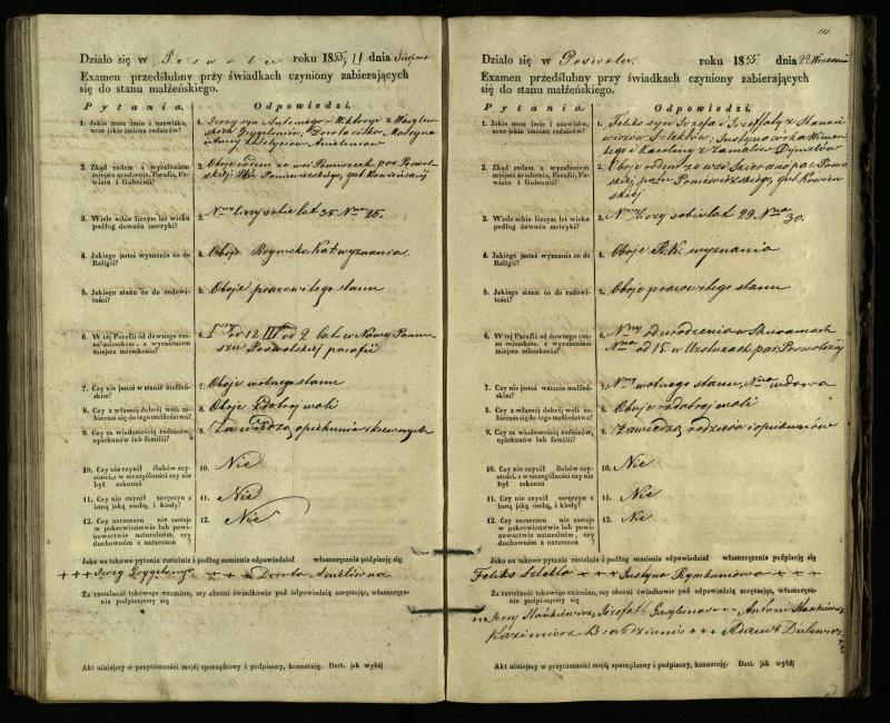 Pasvalio Romos katalikų parapijos bažnyčios 1849–1859 metų priešjungtuvinės apklausos knyga