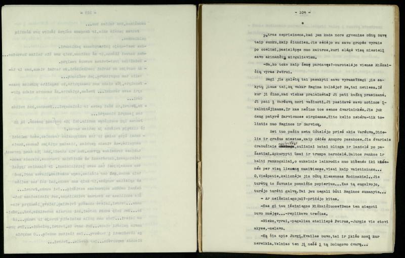 Rašytojo, savaitraščio „Tėviškės Žiburiai“ redaktoriaus Česlovo Senkevičiaus istorinė apysaka „Malūntiltis“
