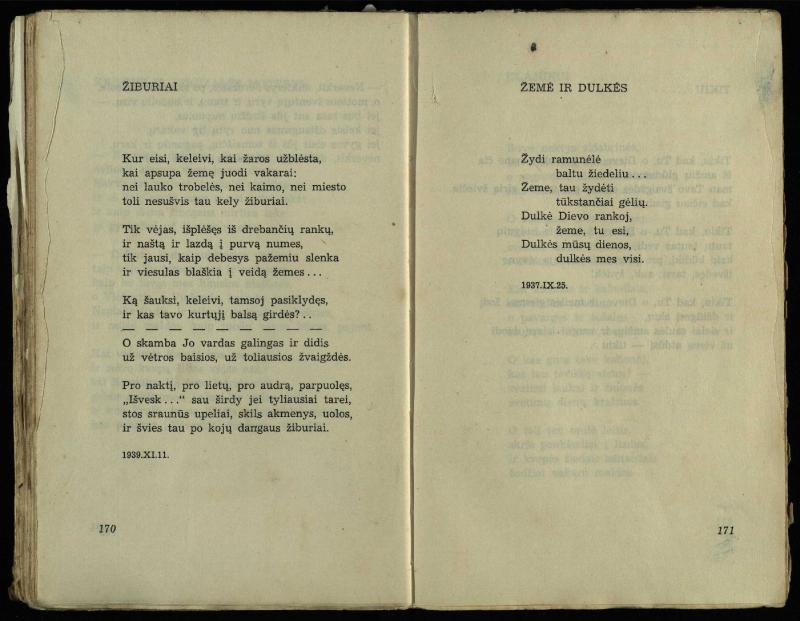 Per pasaulį keliauja žmogus : rinktinė poezija