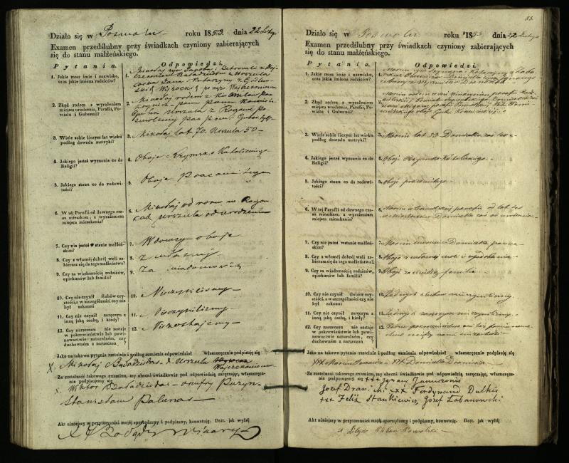 Pasvalio Romos katalikų parapijos bažnyčios 1849–1859 metų priešjungtuvinės apklausos knyga