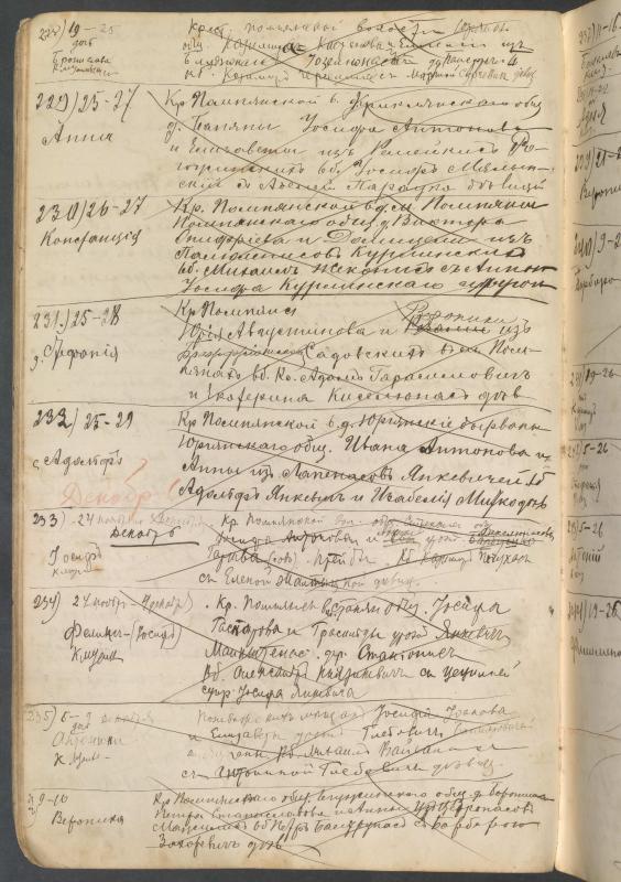 Pumpėnų Romos katalikų parapijos bažnyčios 1906–1917 metų krikšto metrikų juodraštis