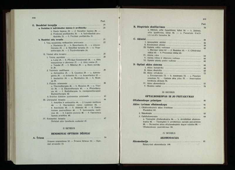 Akių ligų vadovas / Petras Avižonis. – Kaunas: Medicinos fakultetao leidinys, 1940. – VIII, 841, [2] p., 18 iliustr. lap.