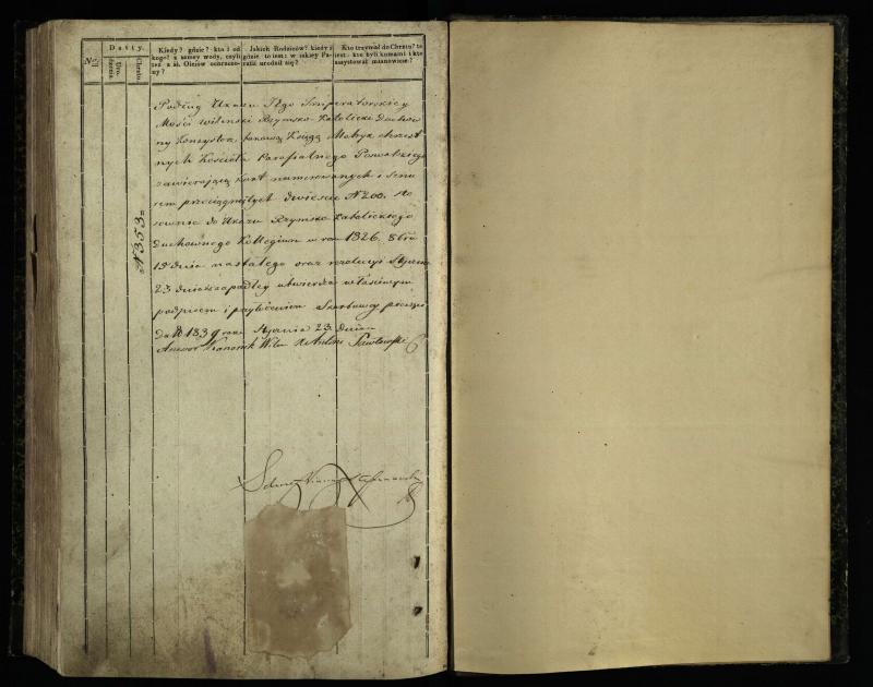 Pasvalio Romos katalikų parapijos bažnyčios 1842–1848 metų krikšto metrikų knyga